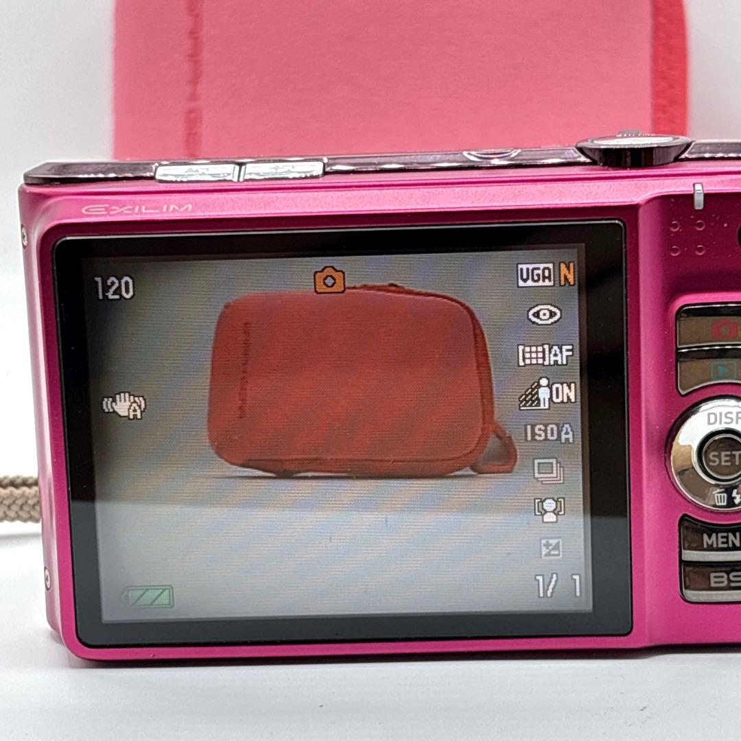 CASIO EXILIM EX-H10 ピンク カシオ デジカメ コンデジ　PK
