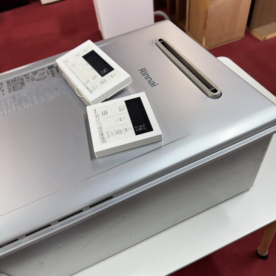 Rinnai 美品エコジョーズ 給湯器RUF-K246SAW リモコン2台付き