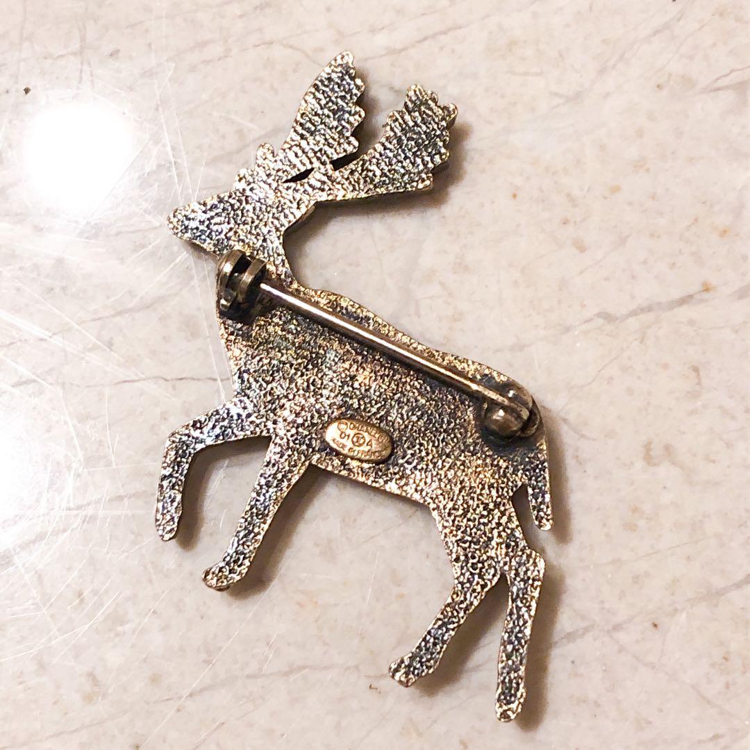 シャネルCHANEトナカイブローチ