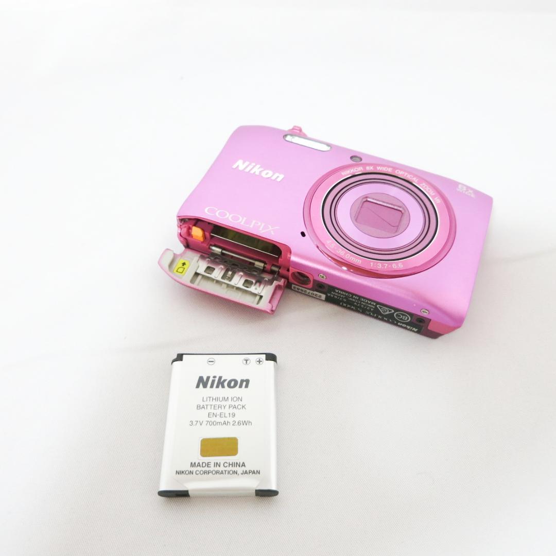 Nikon COOLPIX S3600 ピンク コンパクトデジタルカメラ