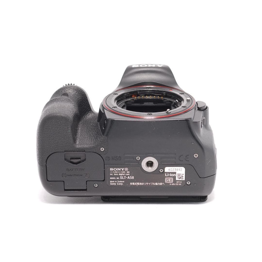 ❤即購入1000円OFF❤ SONY α58 望遠レンズ ダブルズームキット