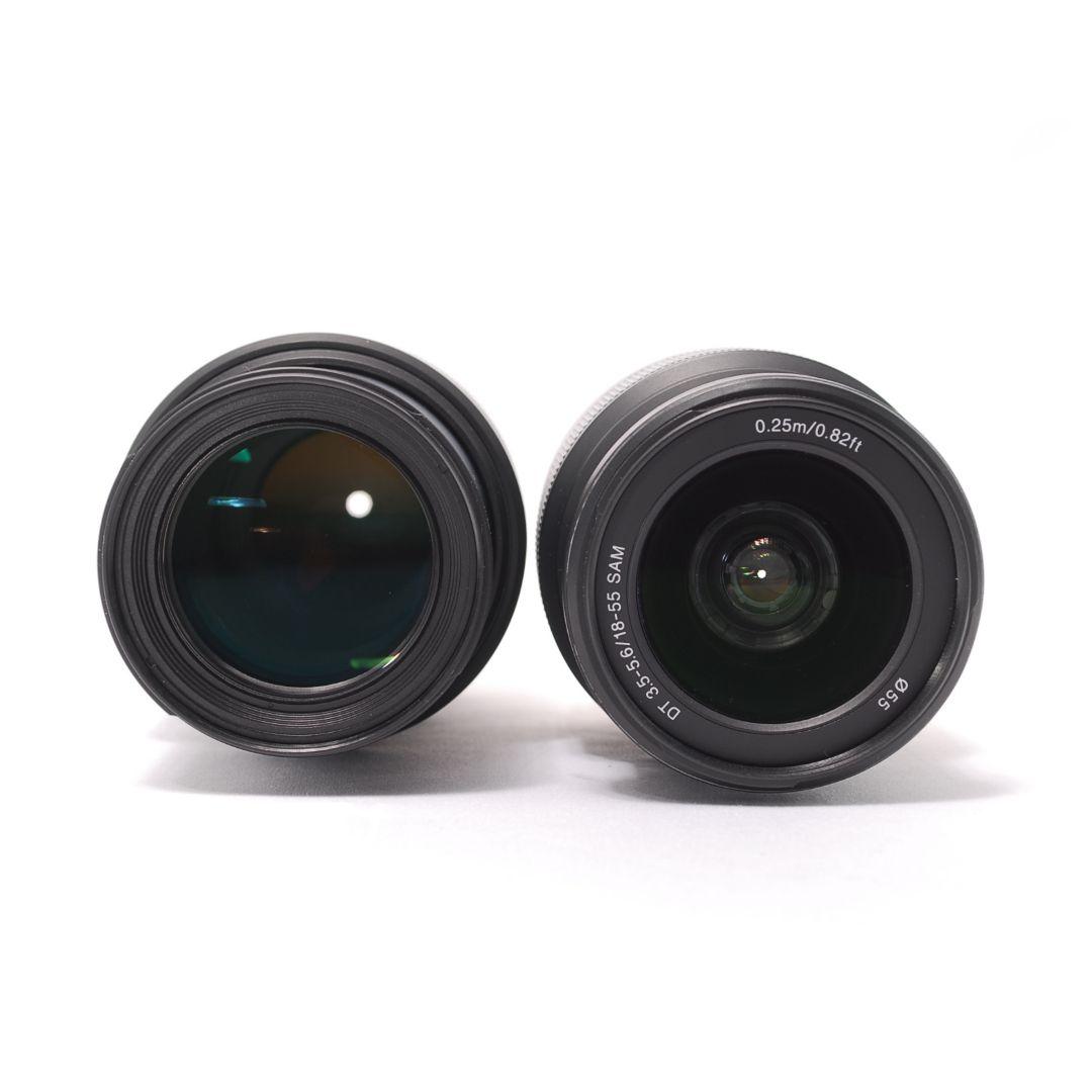 ❤即購入1000円OFF❤ SONY α58 望遠レンズ ダブルズームキット