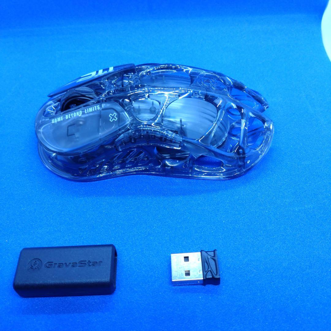 ⭐️ 【美品】 GravaStar Mercury M2 ワイヤレスマウス