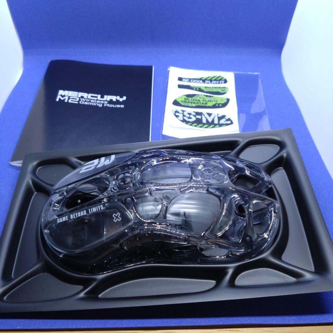 ⭐️ 【美品】 GravaStar Mercury M2 ワイヤレスマウス