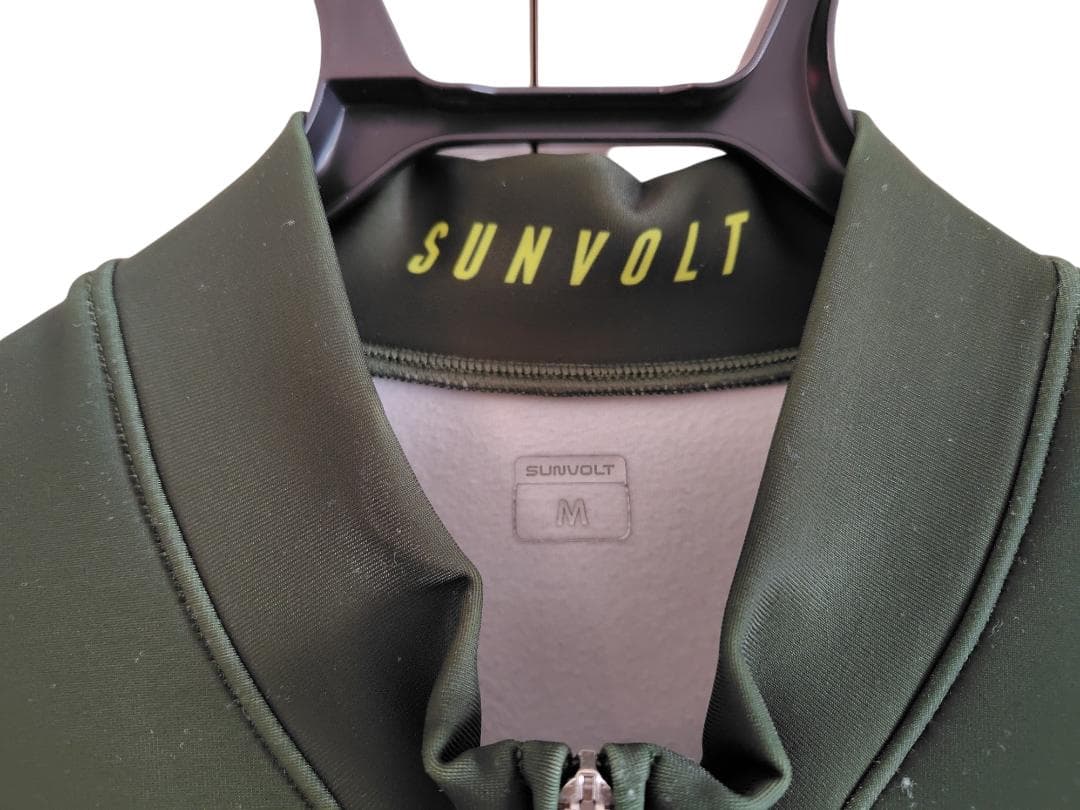 SUNVOLT サンボルト サーモ ワンピース M カーキ サイクルウェア 美品