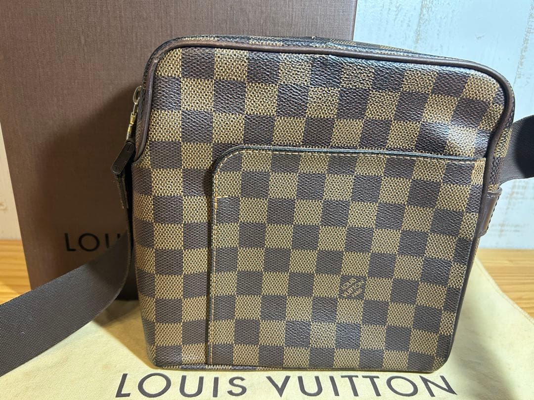 LOUIS VUITTON ダミエ ショルダーバッグ オラフ