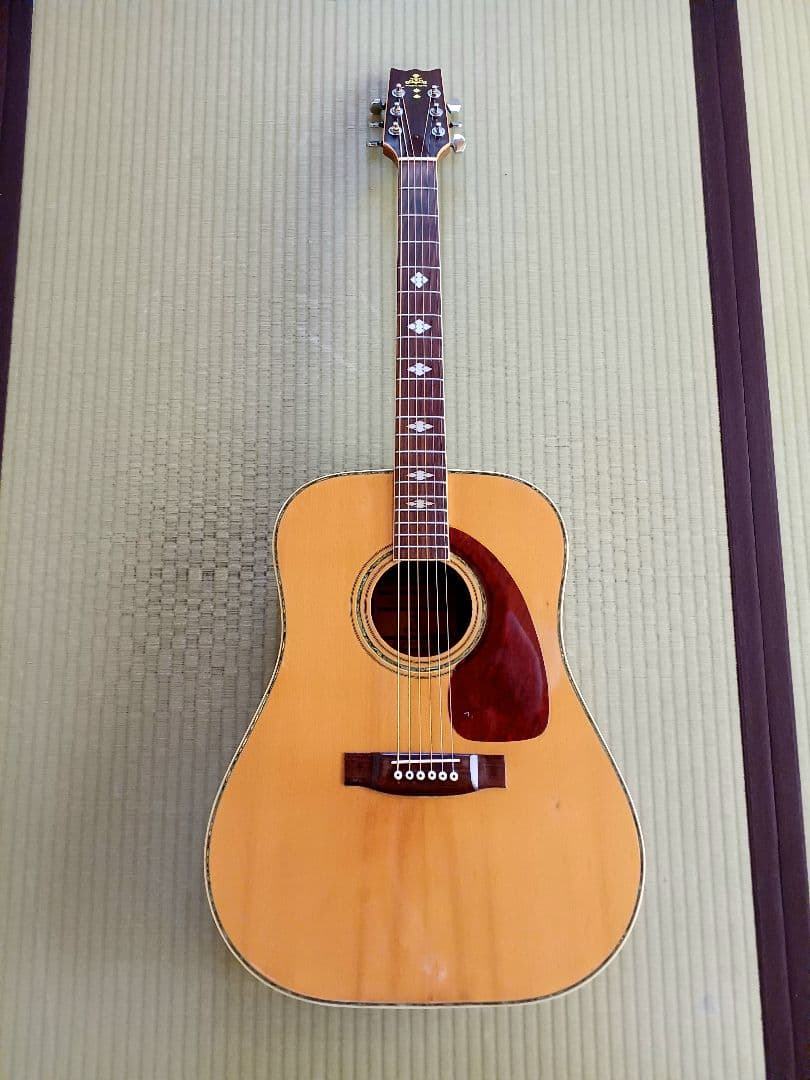 【送料込】タケハルギター　木曽鈴木　低弦高　メンテ済み　バック3ピース