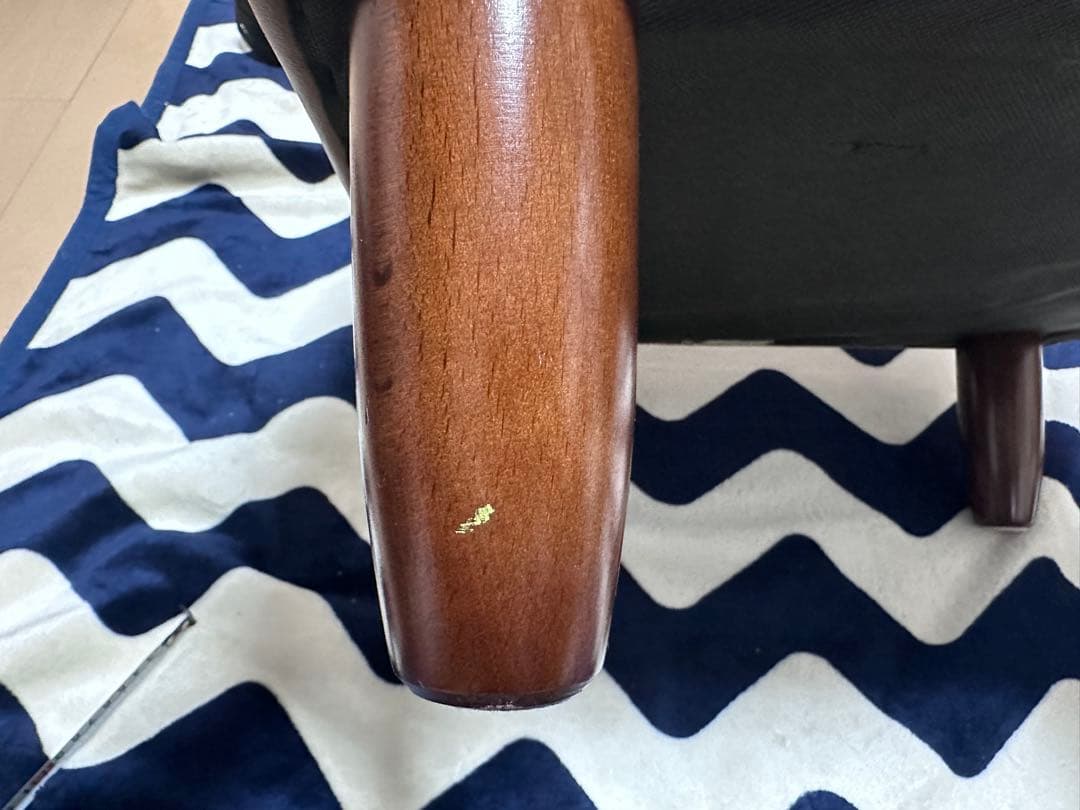 【値下げ】カリモク60 オットマン　スツール　キャメル