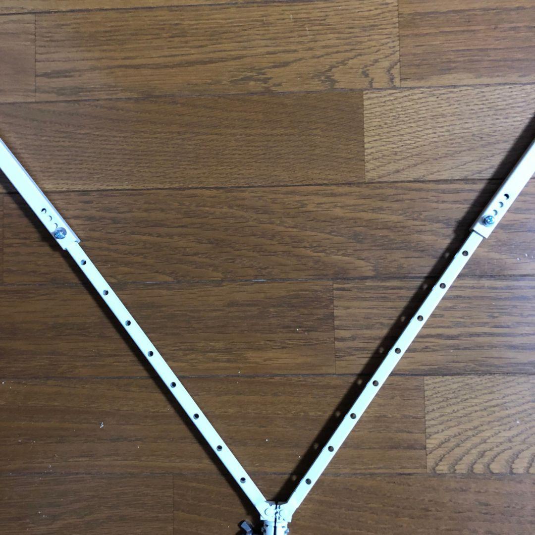 V型ハンガーパイプM伸縮範囲570～760㎜