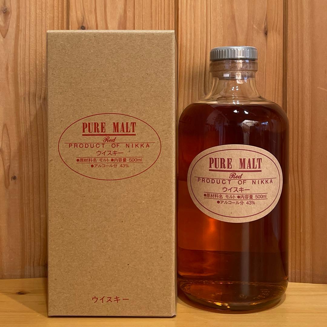 【新品】蒸溜所限定ピュアモルトレッド✖️ミニチュア3本セット