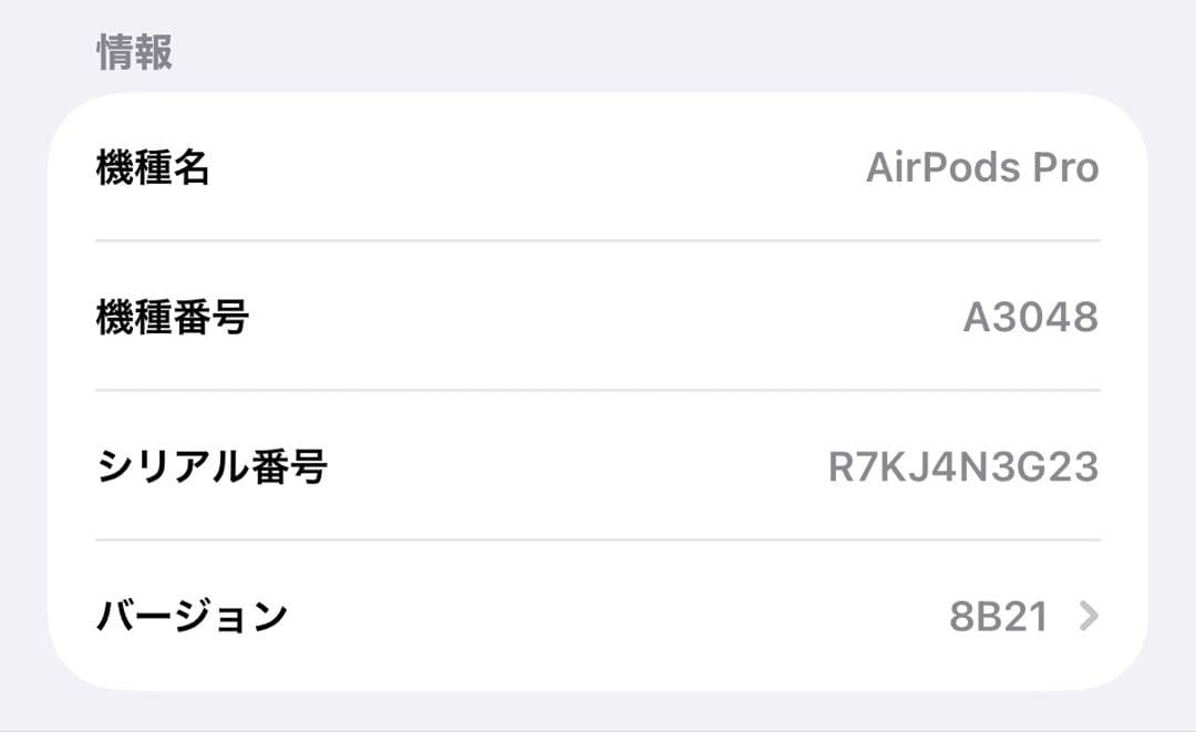 AirPods Pro (2nd generation) 本体