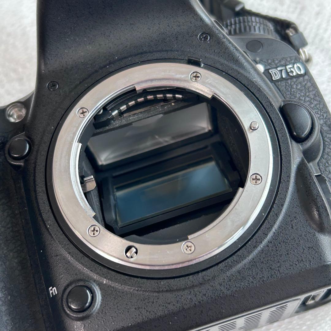 Nikon D750 一眼レフカメラ 本体　縦グリップ付き