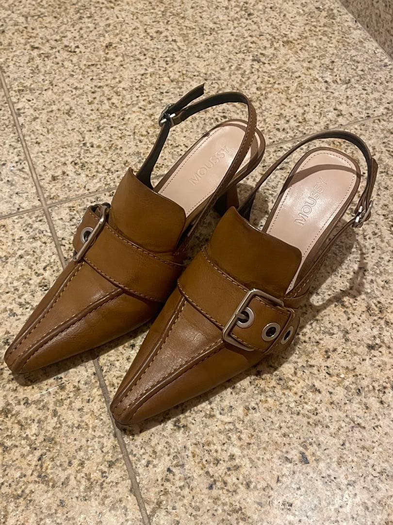 MOUSSY BELTED ミュール　'25AW新作