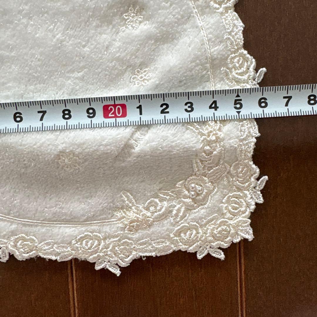 未使用　WAKO ベトナム製　手刺繍ハンカチ　タオルハンカチ　ワコウ　銀座和光