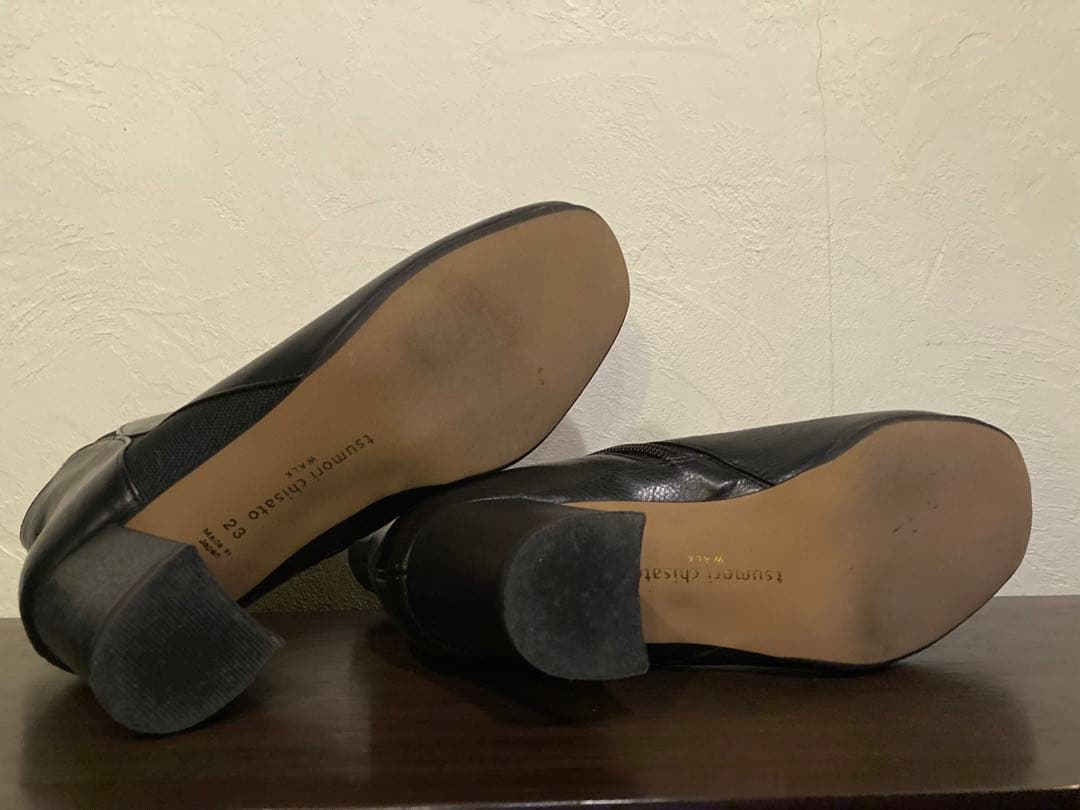 ◆美品！3時間のみ使用◆ツモリチサト◆サイドゴアブーツ23.0ｃｍ◆