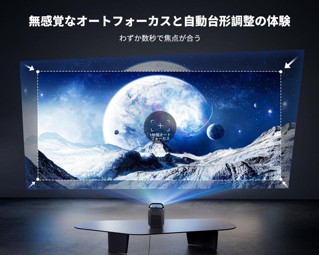 ETOE Seal Pro　プロジェクター　1000 ANSI　Netflix