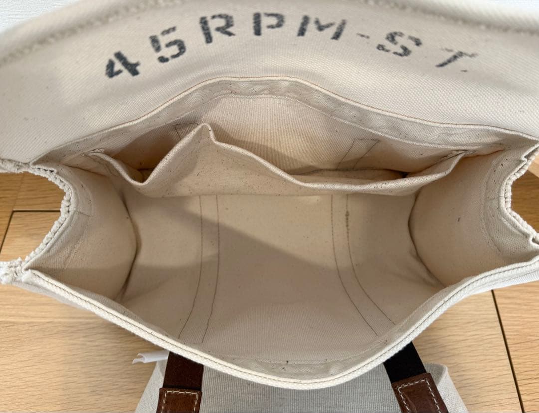 45R 2号帆布のメールトート（小）