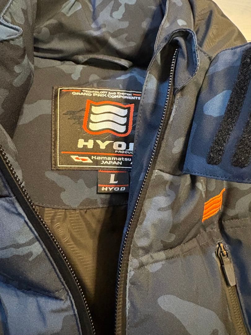 はま　HYOD 迷彩柄 フード付きジャケット Lサイズ　美品