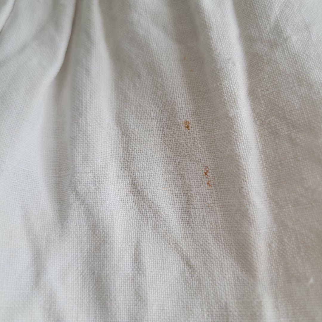 フランス　アンティーク　ワンピース　リネン　B