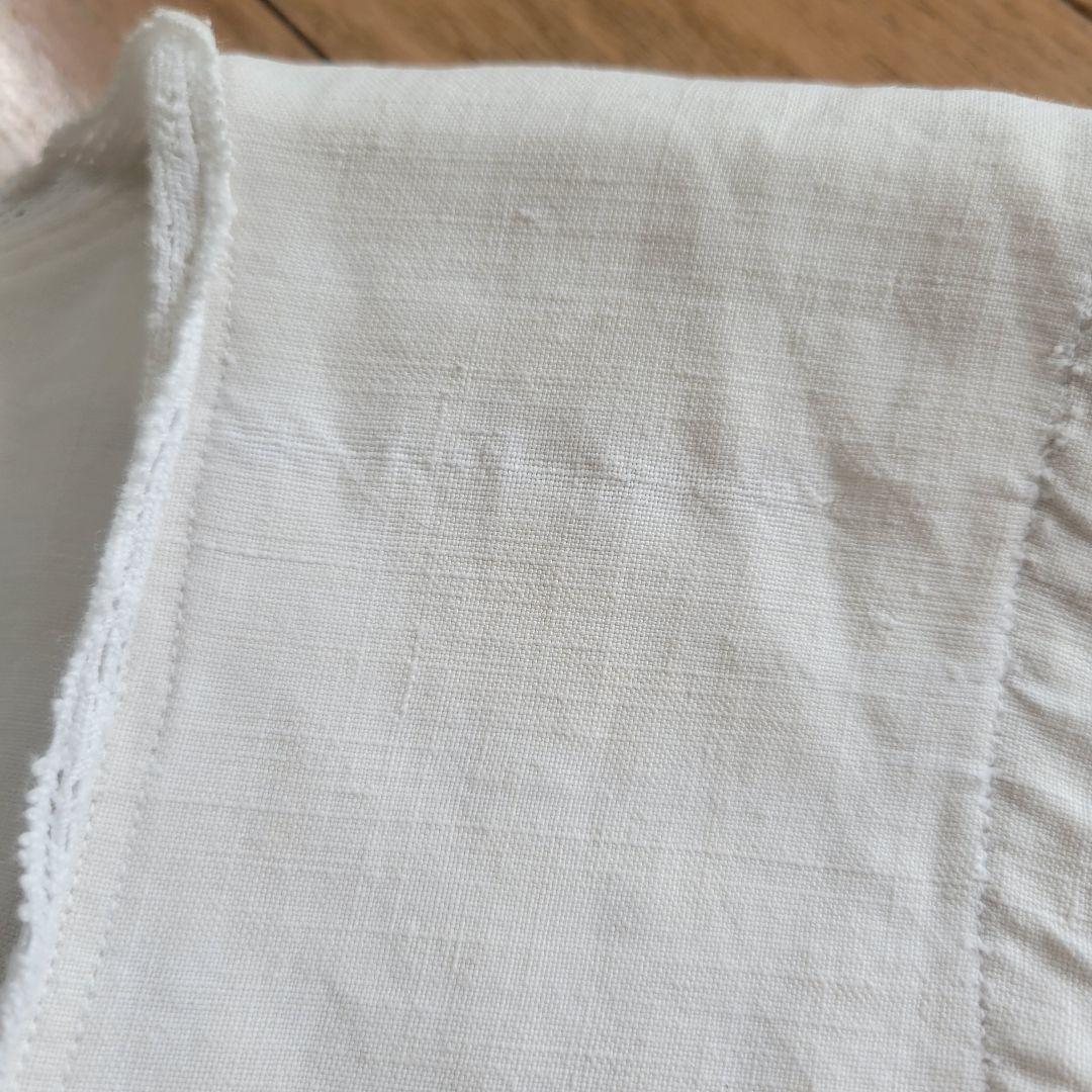 フランス　アンティーク　ワンピース　リネン　B