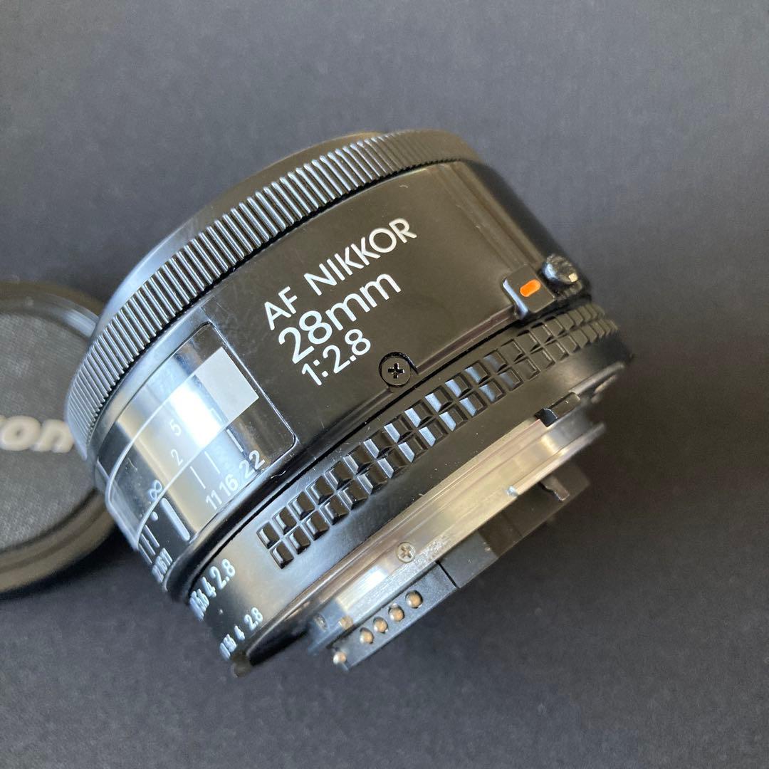 NIKON AF Nikkor 28mm f2.8 単焦点レンズ