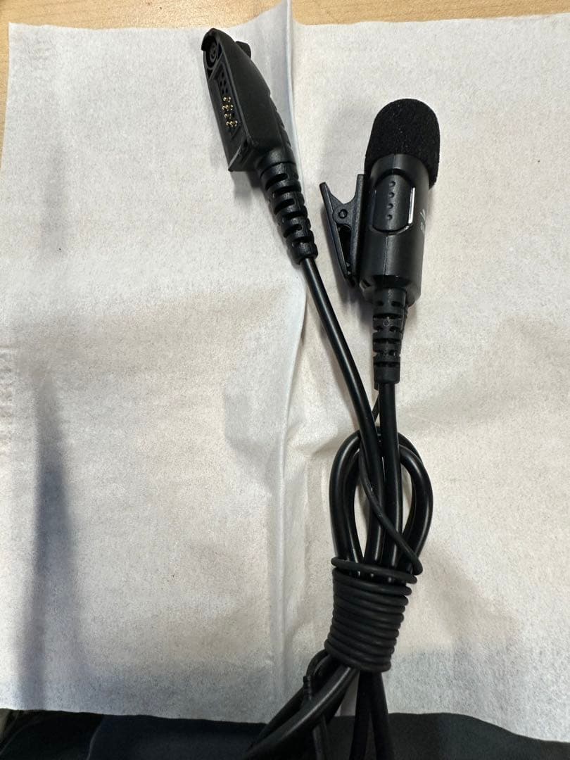 5点セットSSM-513ヘビーデューティータイピンマイク＆イヤホン(カナルタイプ