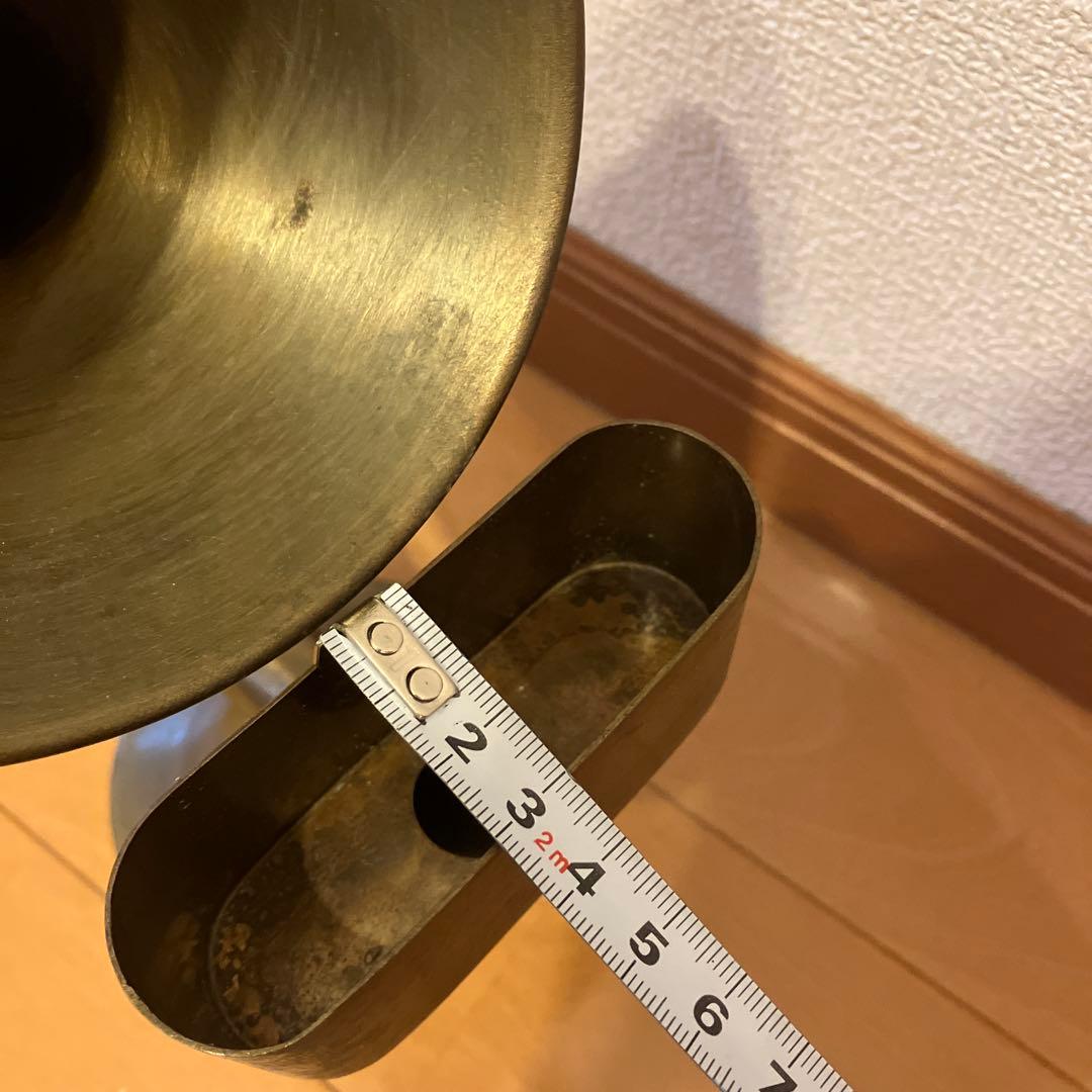 ダルトン　スマホスタンド　真鍮　スピーカー