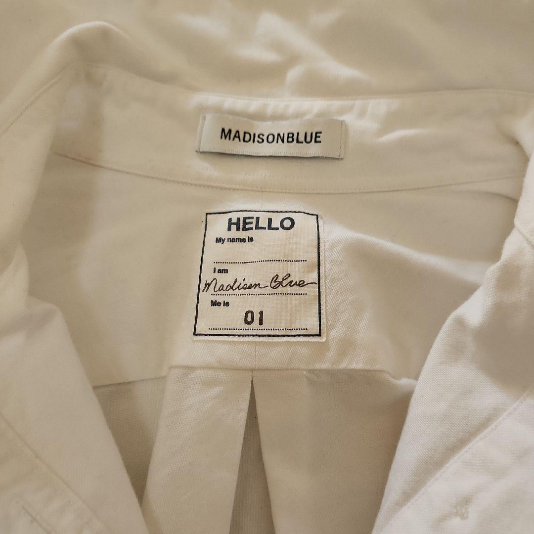 マディソンブルー　CHELSEA/ラウンドシャツ01