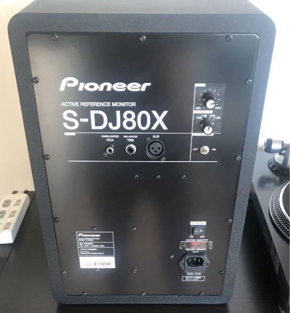 【レア】 pioneerパイオニア S-DJ 80Ｘ スピーカー✖️2個セット