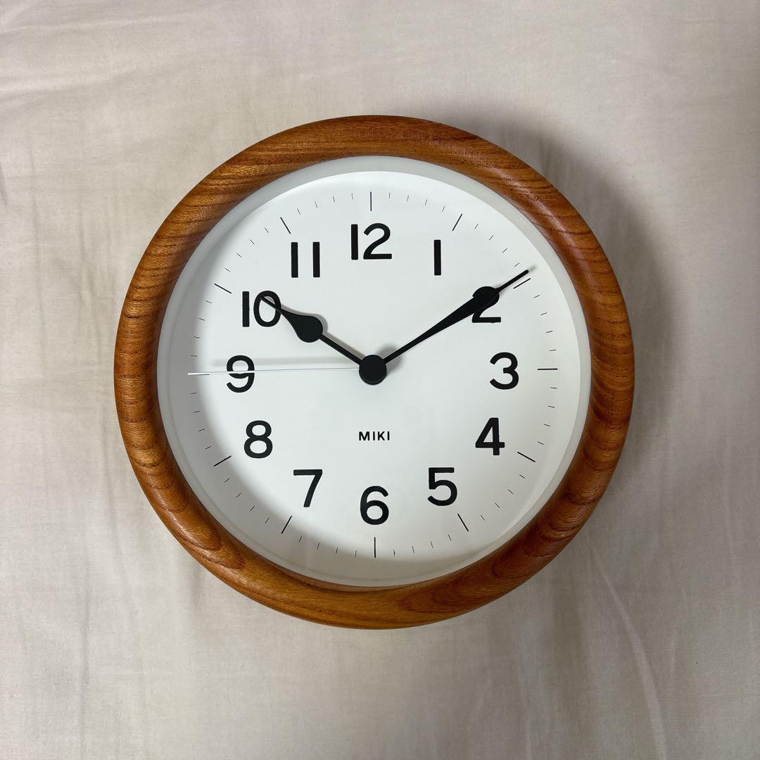 レムノス Lemnos タカタ MIKI ミキ ケヤキの時計