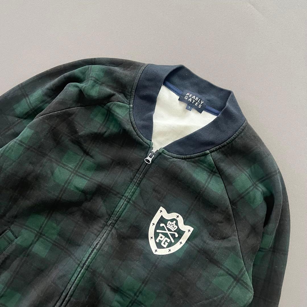 PEARLY GATES パーリーゲイツ　セットアップ　チェック　レディース　M