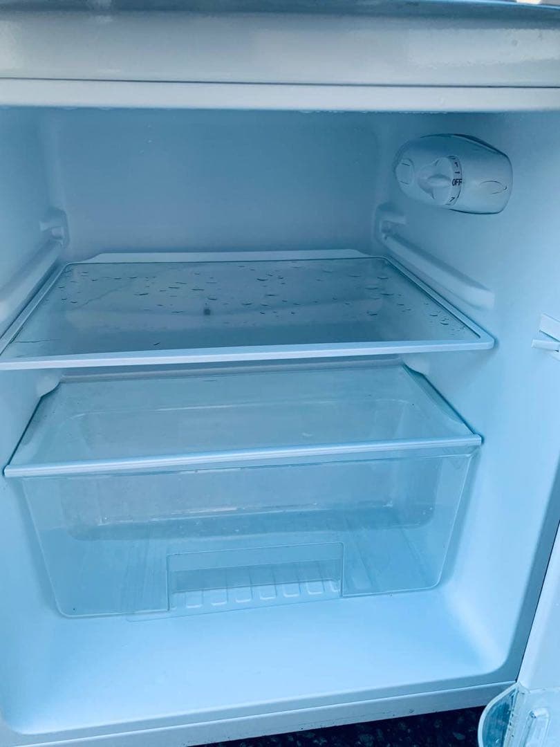 ♦A-Stage ノンフロン冷凍冷蔵庫【2019年製】ARM-90L02BK