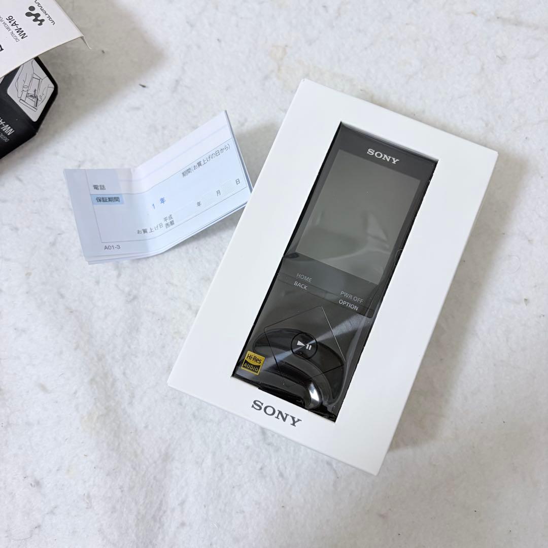 新品 WALKMAN SONY NW-A16 32GB ウォークマン ハイレゾ
