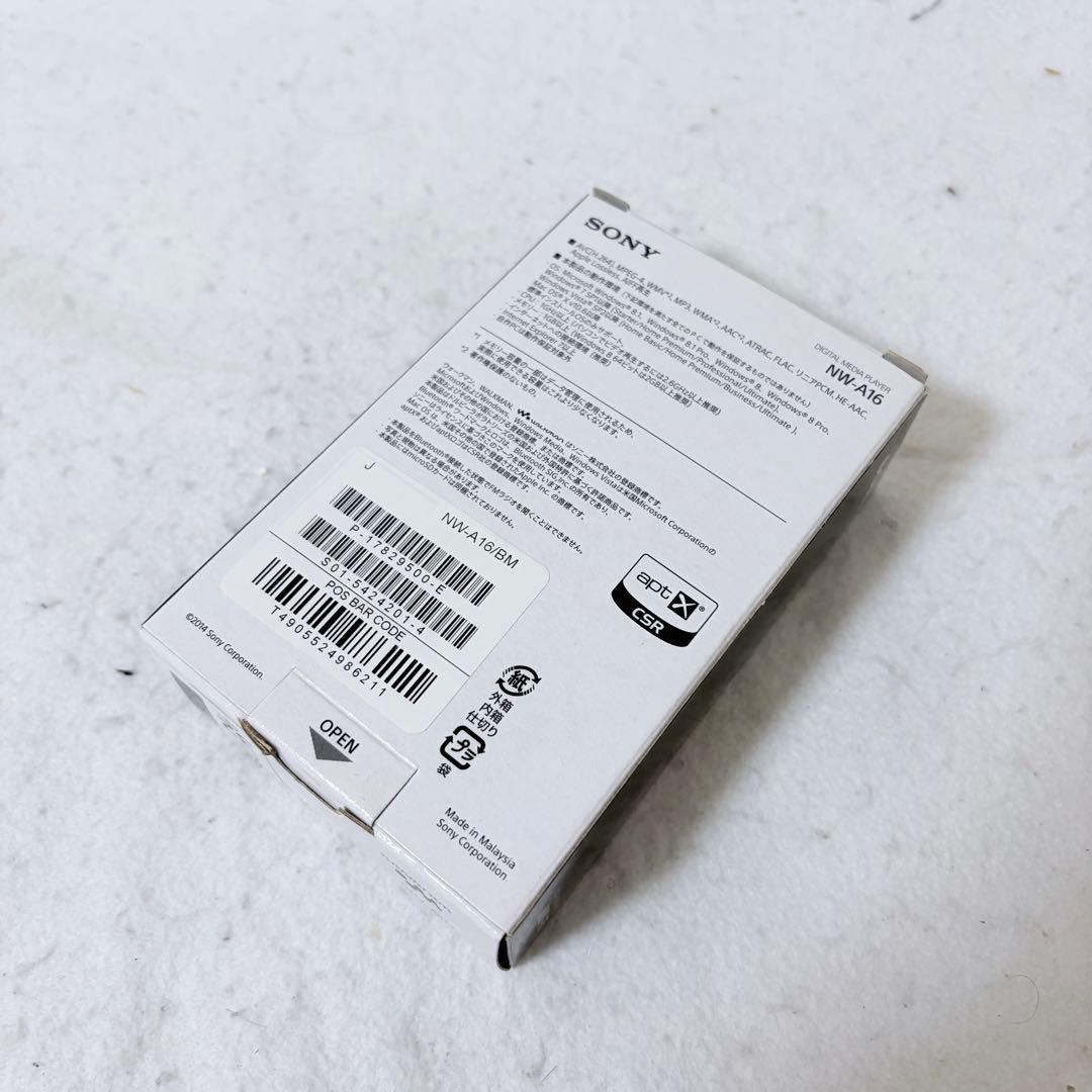 新品 WALKMAN SONY NW-A16 32GB ウォークマン ハイレゾ