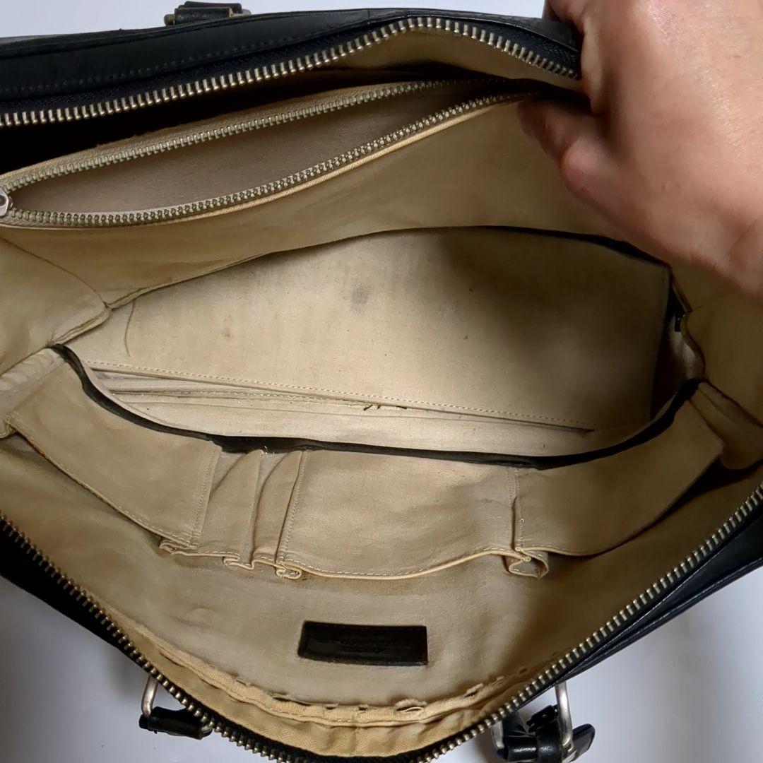 ✨PORTER✨ビジネスバッグ レザー ブラック チャーム 大型