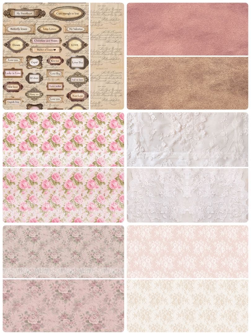 新作①♡ジャーナルコレクション60枚♡A4デザインペーパー&コラージュシート