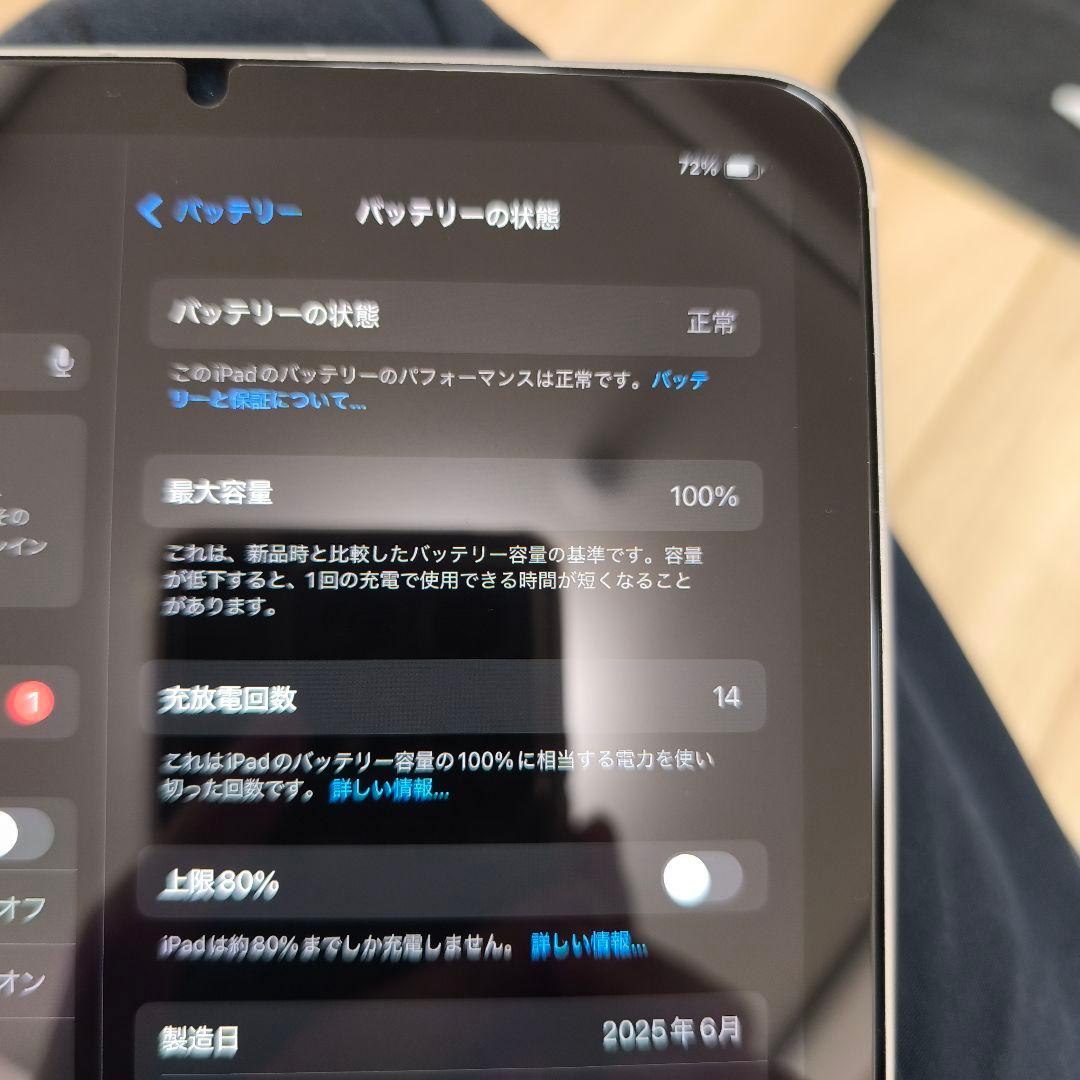 iPad本体 iPad mini 256GB Wi-Fi+Cellular (A17 Pro)