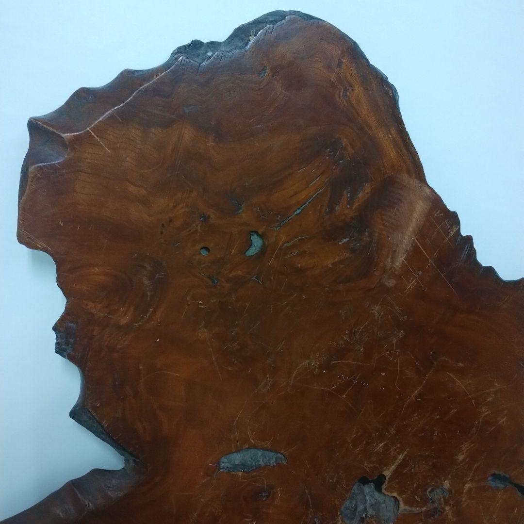 木製 花台 不規則形状