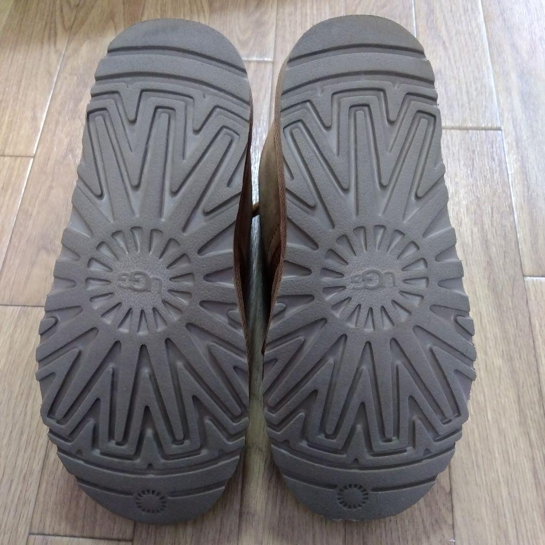 UGG NEUMEL ムートンブーツ ショート 編み上げ23.0cm 6 箱付き