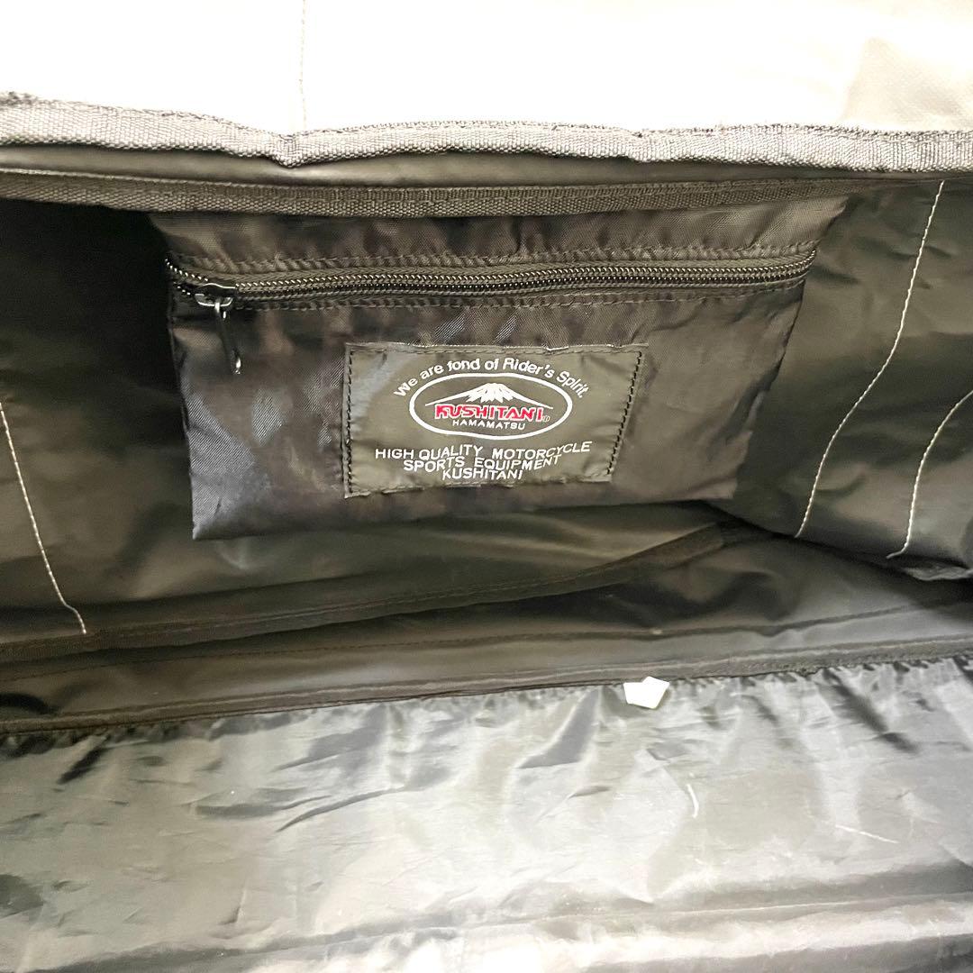 KUSHITANI クシタニ ボストンバッグ キャリー付 2way 大容量 黒