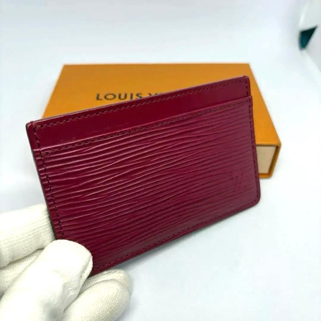 ルイヴィトン カードケース ポルトカルト サーンプル M60327 エピレザー