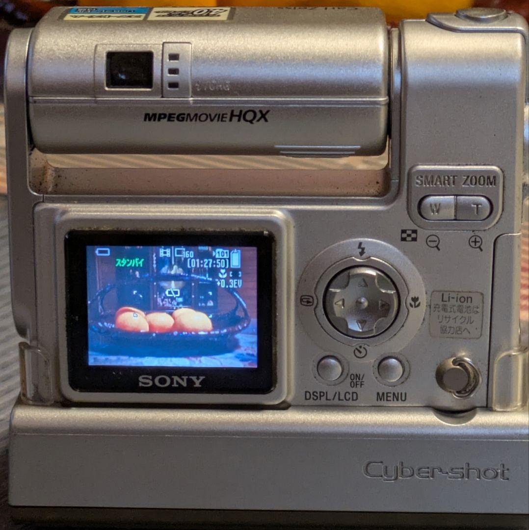 【希少】 SONY サイバーショットカメラDSC-F77/デジタルカメラ
