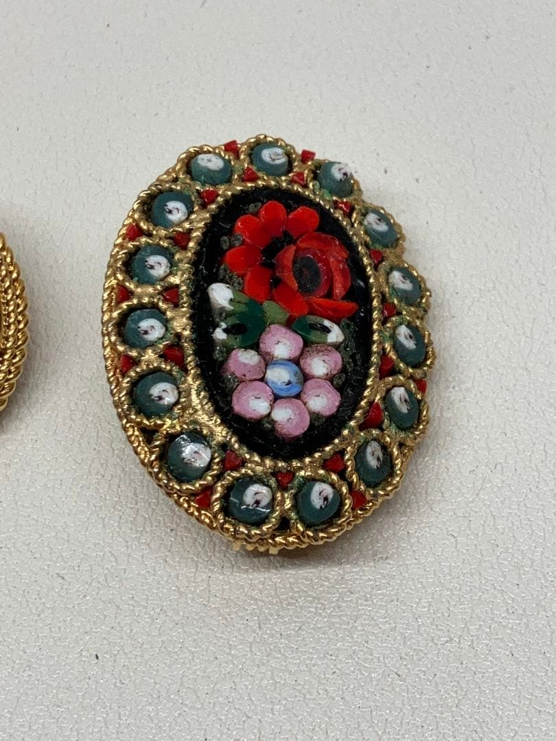 マイクロモザイク　ベネチアンガラス　まとめ ブローチ ペンダント　イタリア産