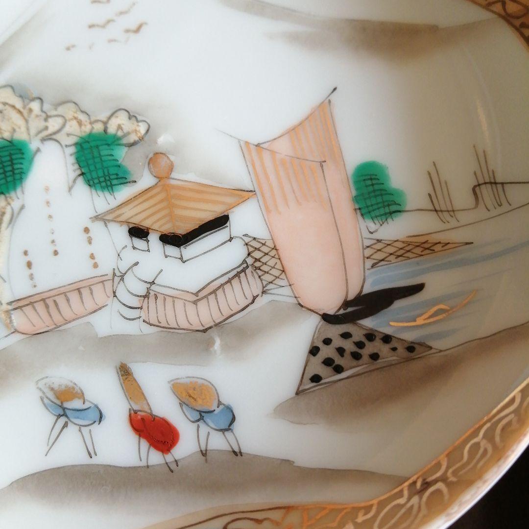 九谷焼　金彩小皿　30枚　13cm　明治期