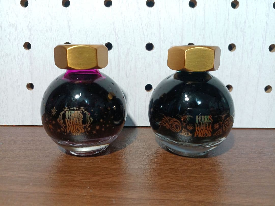 ぷしゅけさん専用　フェリスホイールプレス ガラスペンインク ４本セット