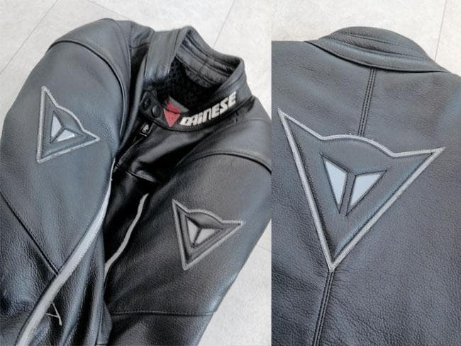 DAINESE ダイネーゼ SF PELLE パット付 本革ライダースジャケット