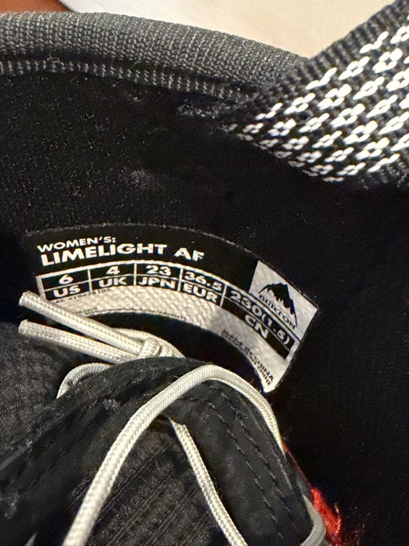 BURTON LIMELIGHT スノボー ブーツ 23cm