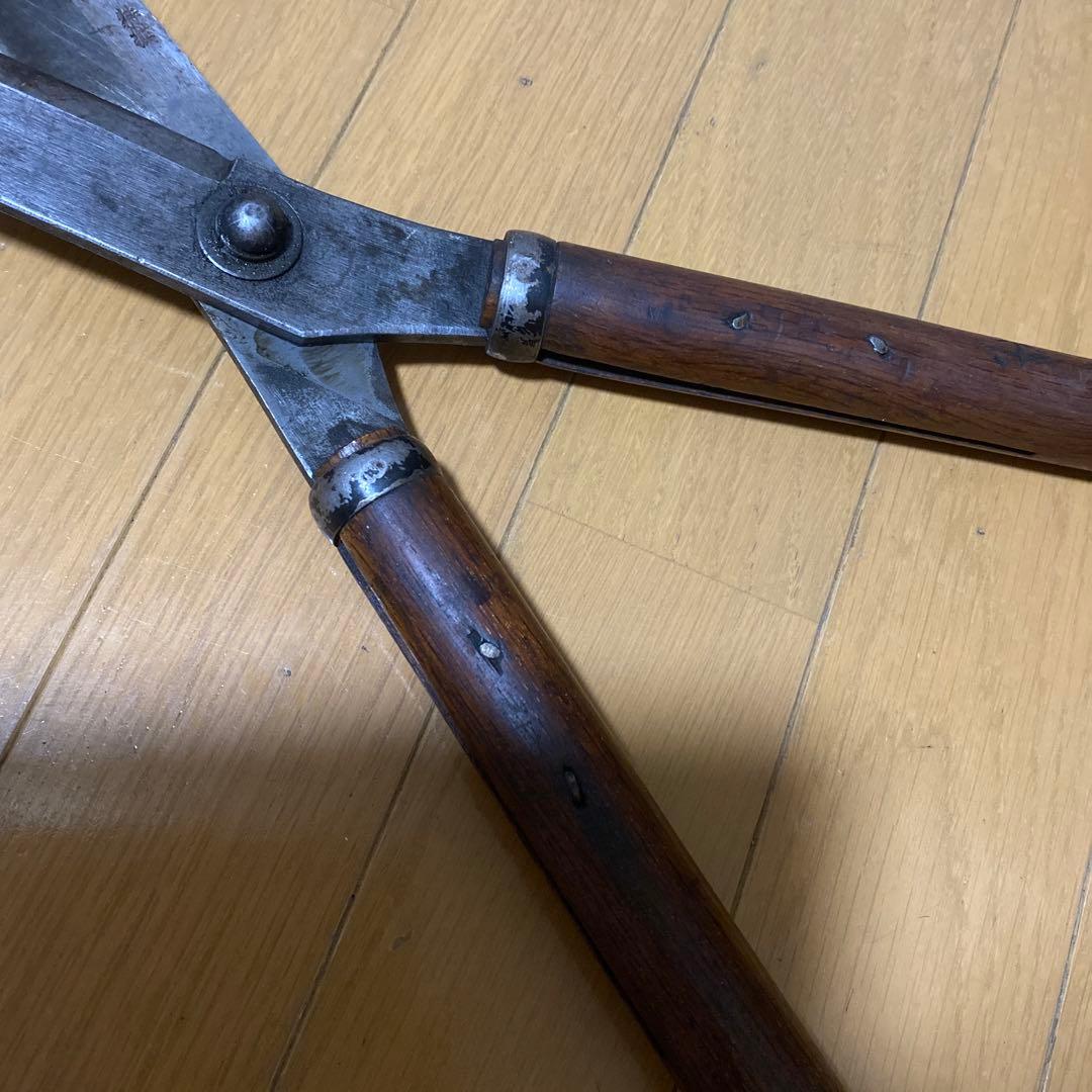 刈込鋏  越前特選　越前鍛冶 刈込ばさみ　古道具