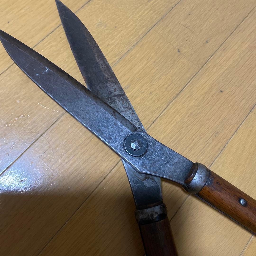 刈込鋏  越前特選　越前鍛冶 刈込ばさみ　古道具