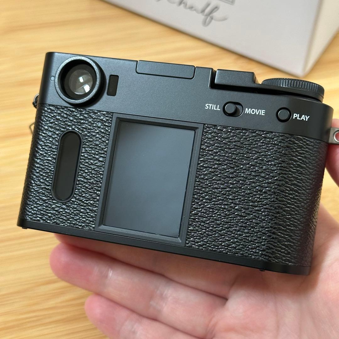 【美品】FUJIFILM Xhalf ブラック 撮影1000回
